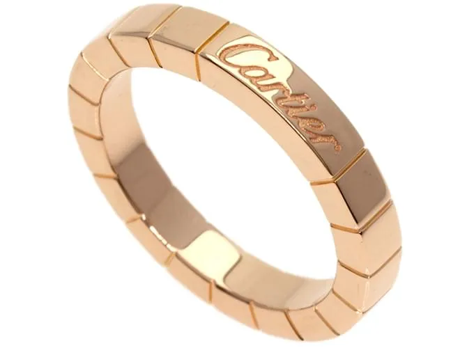 Anillo Cartier Lanier #48 en oro rosa de 18K Dorado 