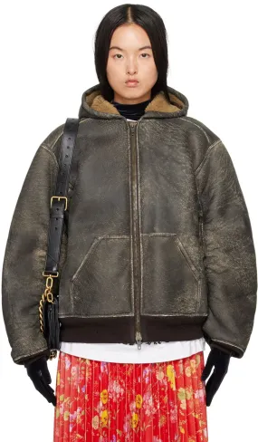 Balenciaga Shearling Hoodie