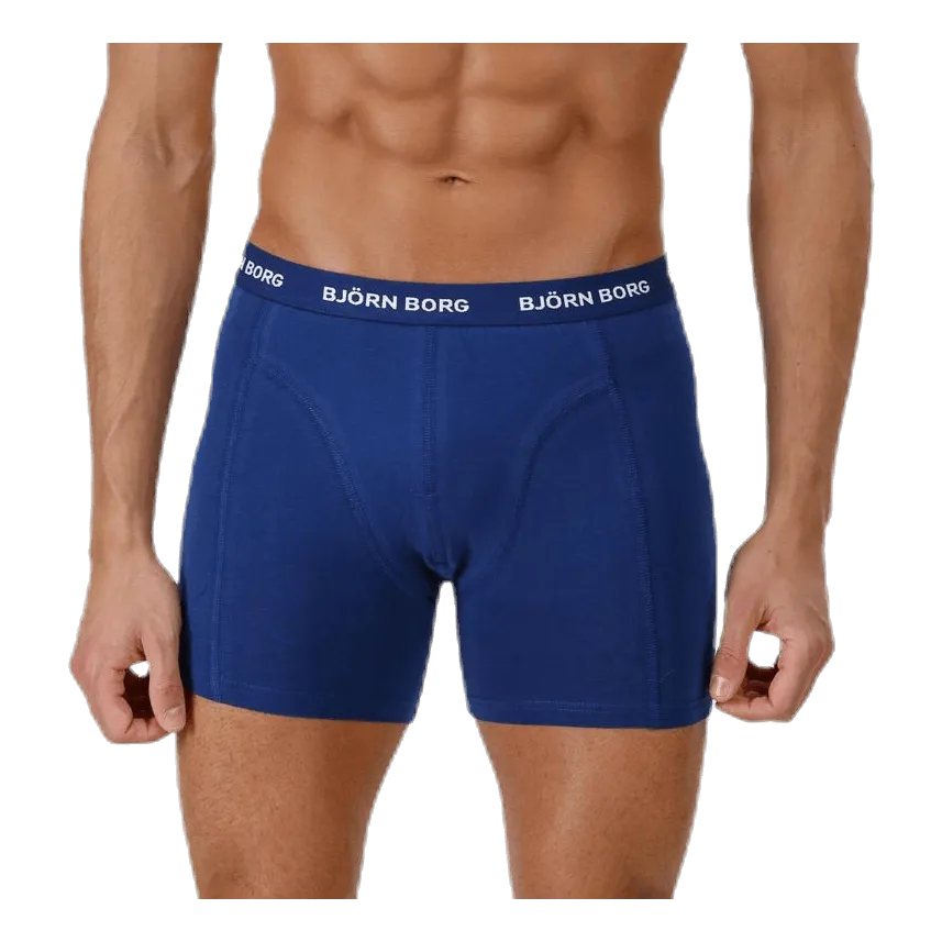 Björn Borg Shadeline Shorts 3-Pack Blue/Patterned/Black