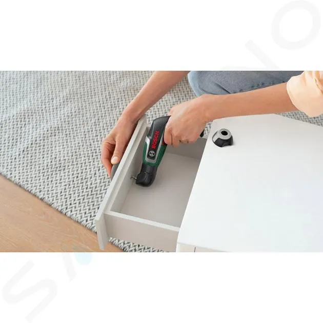 Bosch Herramientas - Destornillador AKU de 3,6 V con accesorios, cable USB 06039E0021