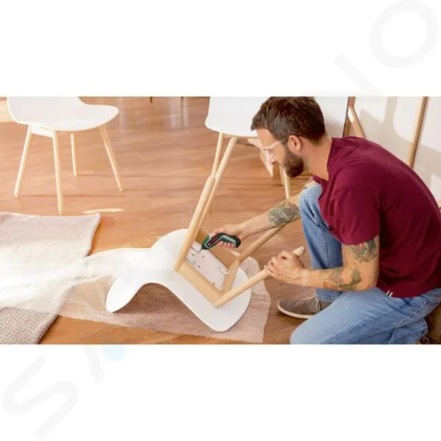 Bosch Herramientas - Destornillador AKU de 3,6 V con accesorios, cable USB 06039E0021
