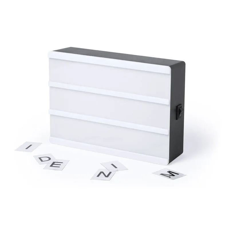 Caja Luz Cinemax 4 Ledes. 82 Piezas. 4 Pilas AAA No Incluidas