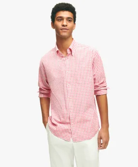 Camisa informal para hombre Friday roja con cuello de polo button down