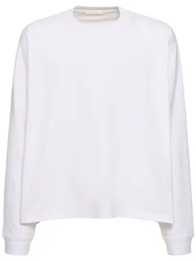 Camiseta de algodón con manga larga