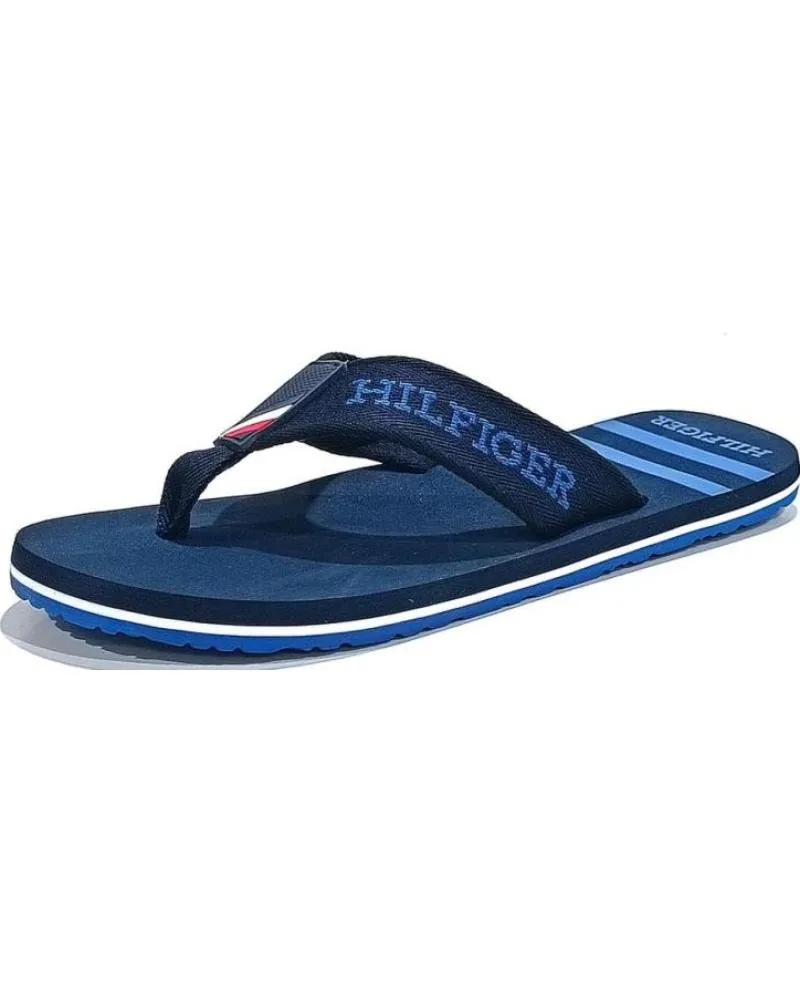 Chanclas TOMMY HILFIGER  de Hombre CHANCLAS SPORTY HILFIGER BEACH SANDAL  MARINO