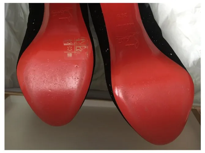 Christian Louboutin Moulamax 85 Negro 