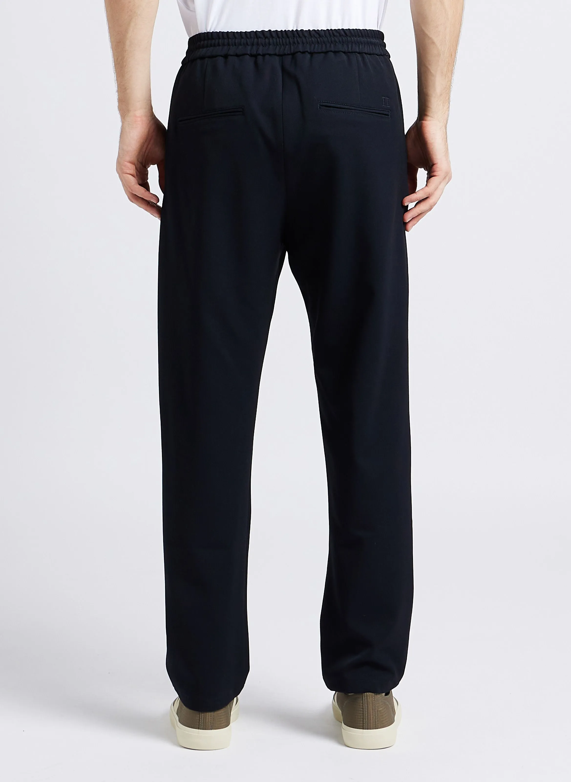COMO - Jogpant slim fit elástico en azul