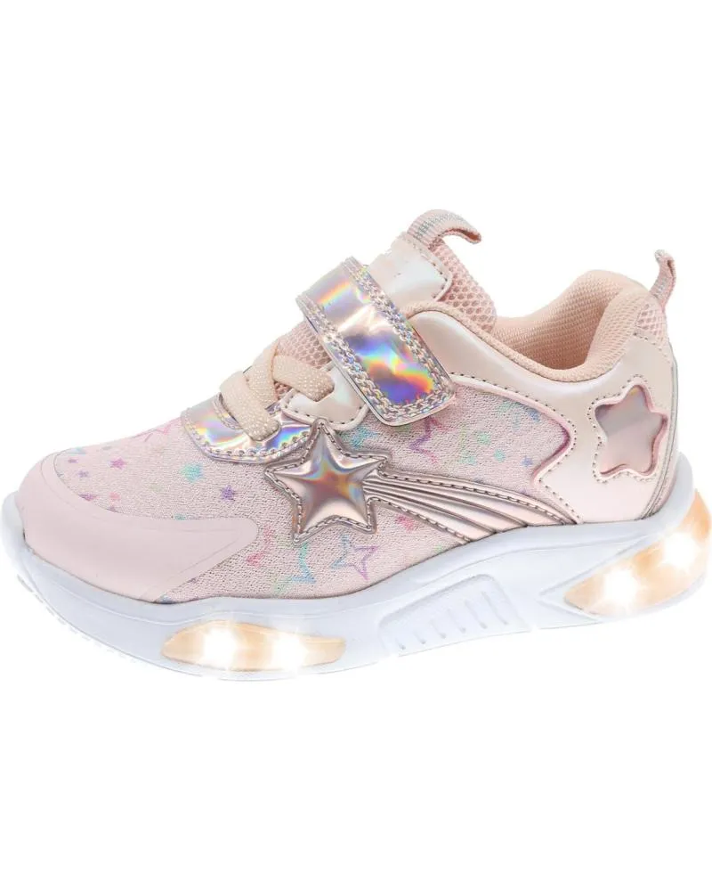 Deportivas BEPPI  de Niña SAPATO COM LUZES  PINK
