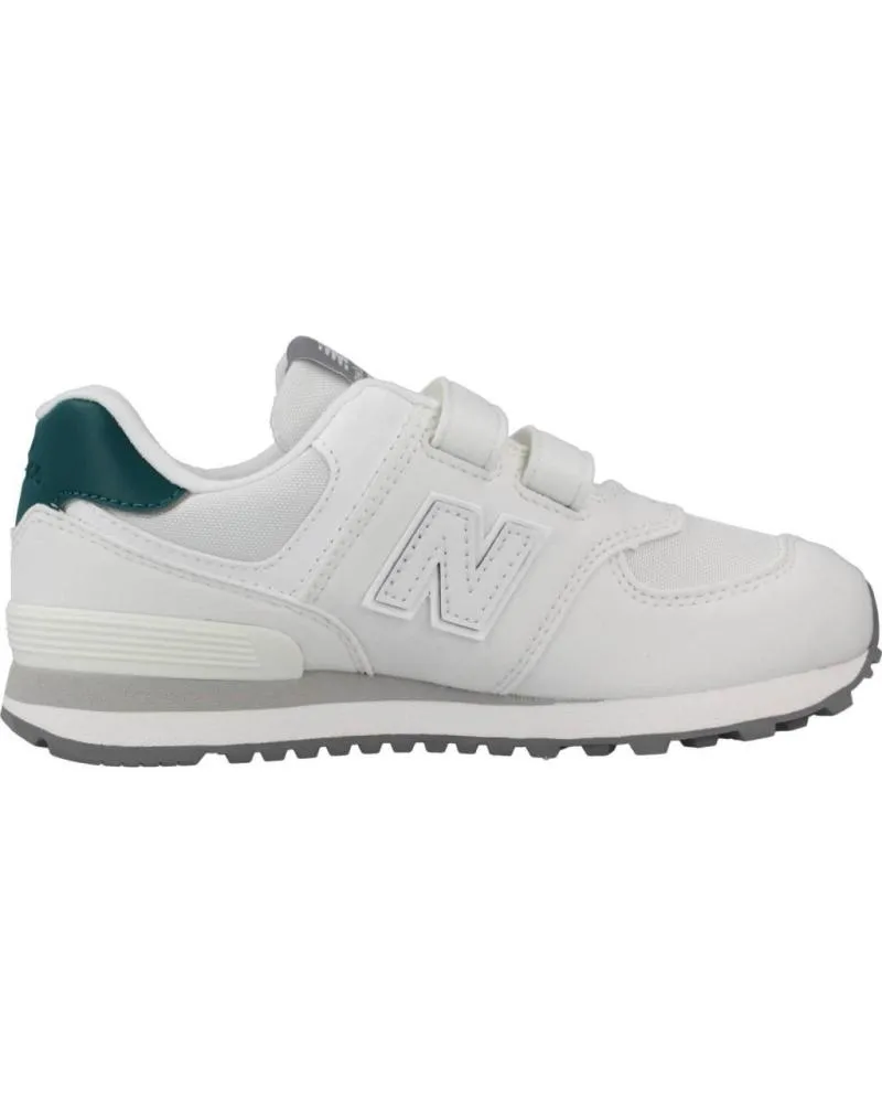Deportivas de Niña y Niño NEW BALANCE PV574 MW1 BLANCO