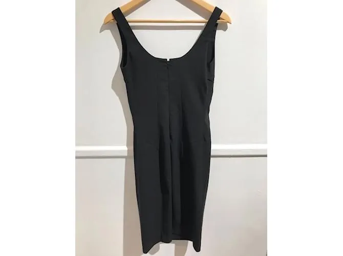 DOLCE & GABBANA Vestidos T.Poliéster Internacional S Negro 