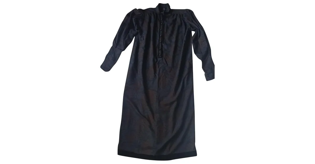 Emanuel Ungaro Vestidos Castaño Gris antracita 