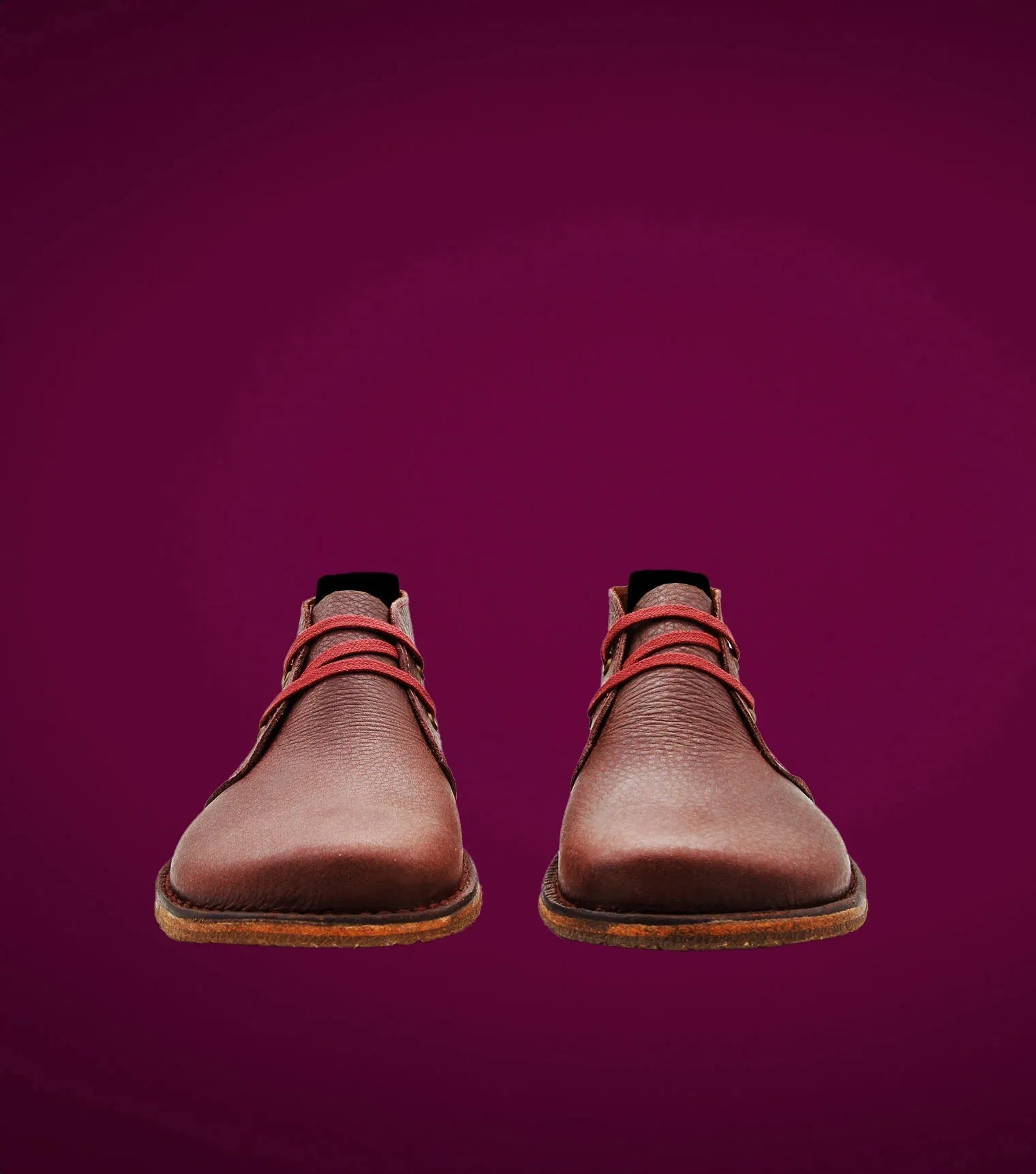 Gaucho Ninja - Parefoot Pals for Kids Burgundy - Botines Barefoot Elegantes