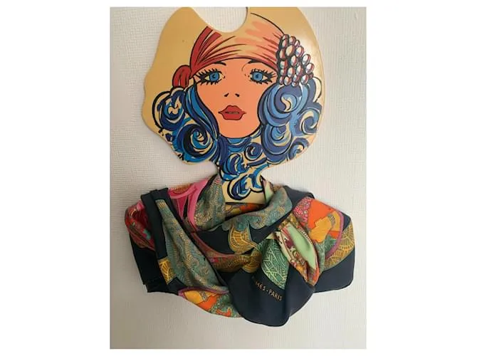 Hermès ARTE DE PASOS Negro Multicolor 