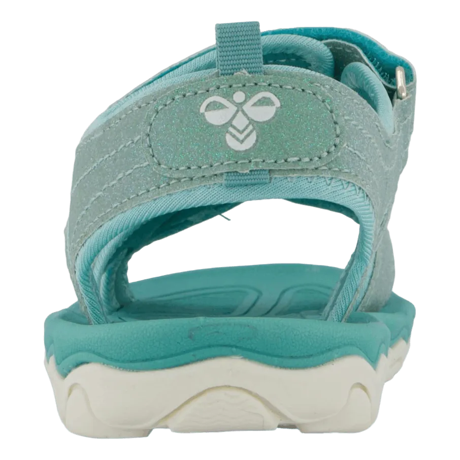 Hummel Sandal Glitter Jr Blue Surf