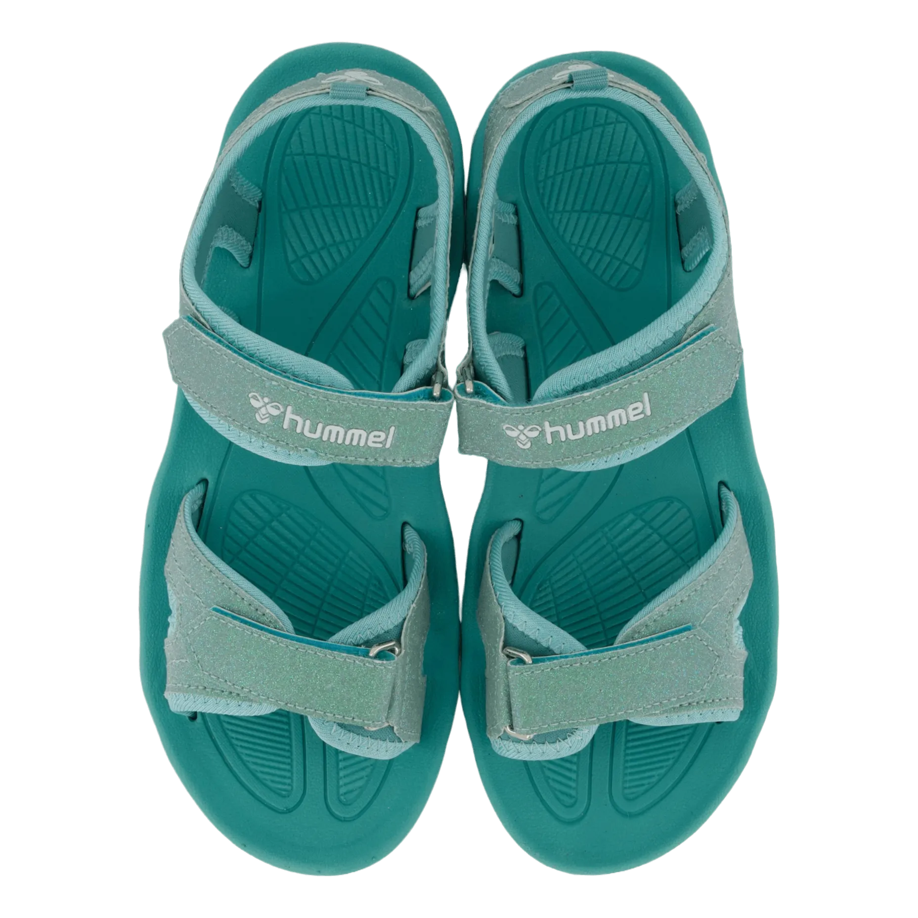 Hummel Sandal Glitter Jr Blue Surf