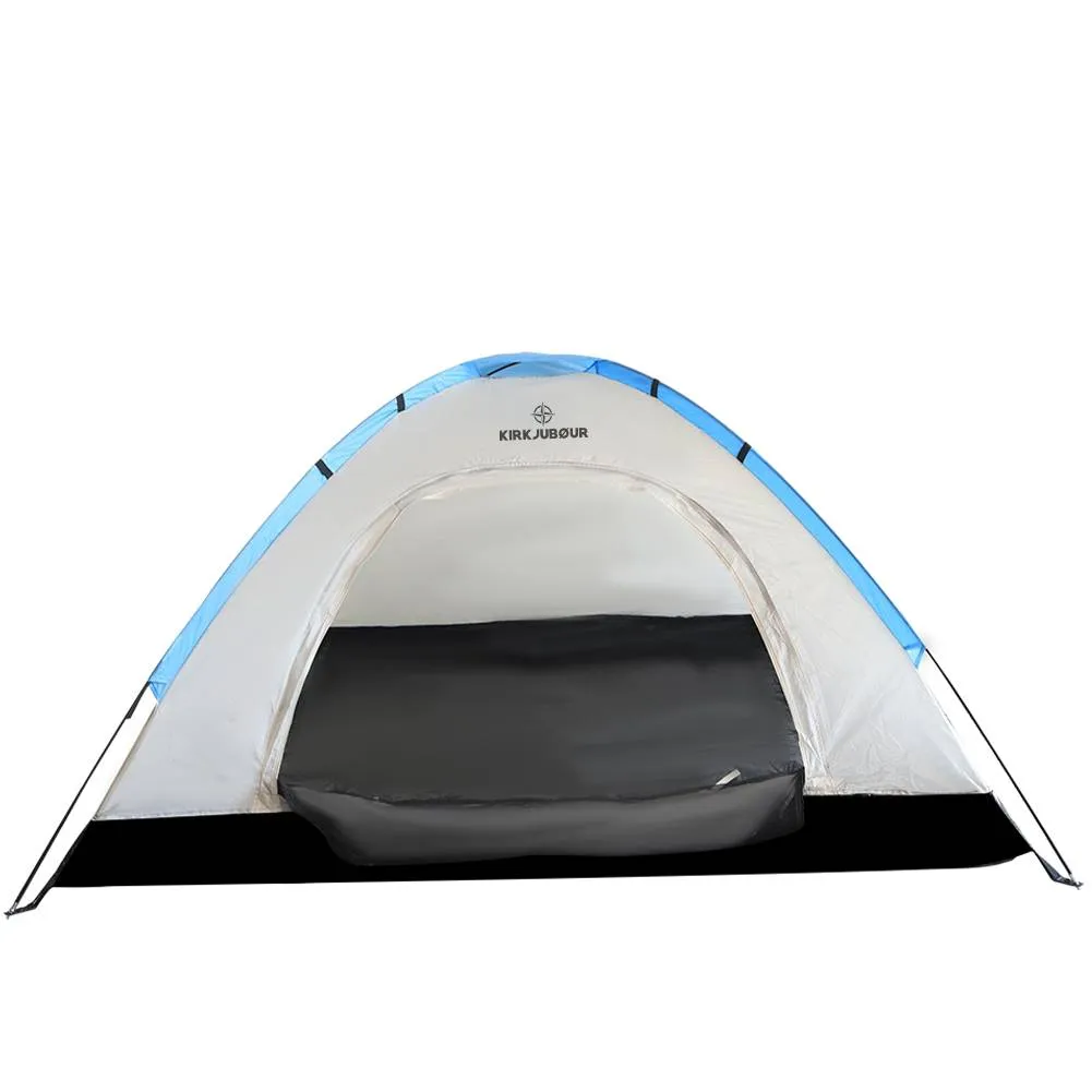 KIRKJUBØUR® "Vindr" Camping 2 personas Tienda de campaña blanco