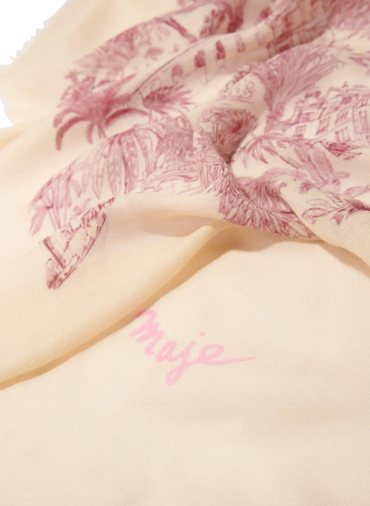 MAJE - 86 x 182 cm. en rosa