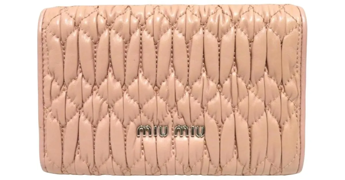 Miu Miu Matelassé Rosa 