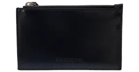 Monedero de cuero Balenciaga Negro 