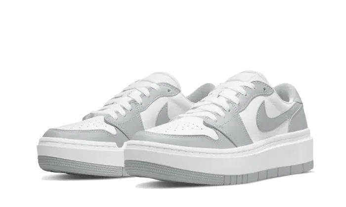 N370O Air Jordan 1 Low Elevate Blanco Gris