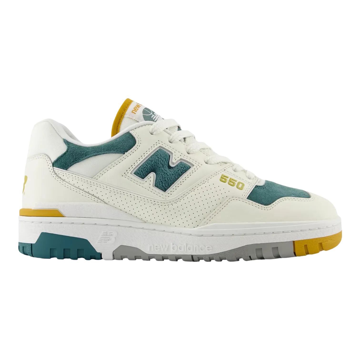 New Balance 550 Toe Green / Mustard BB550VRA