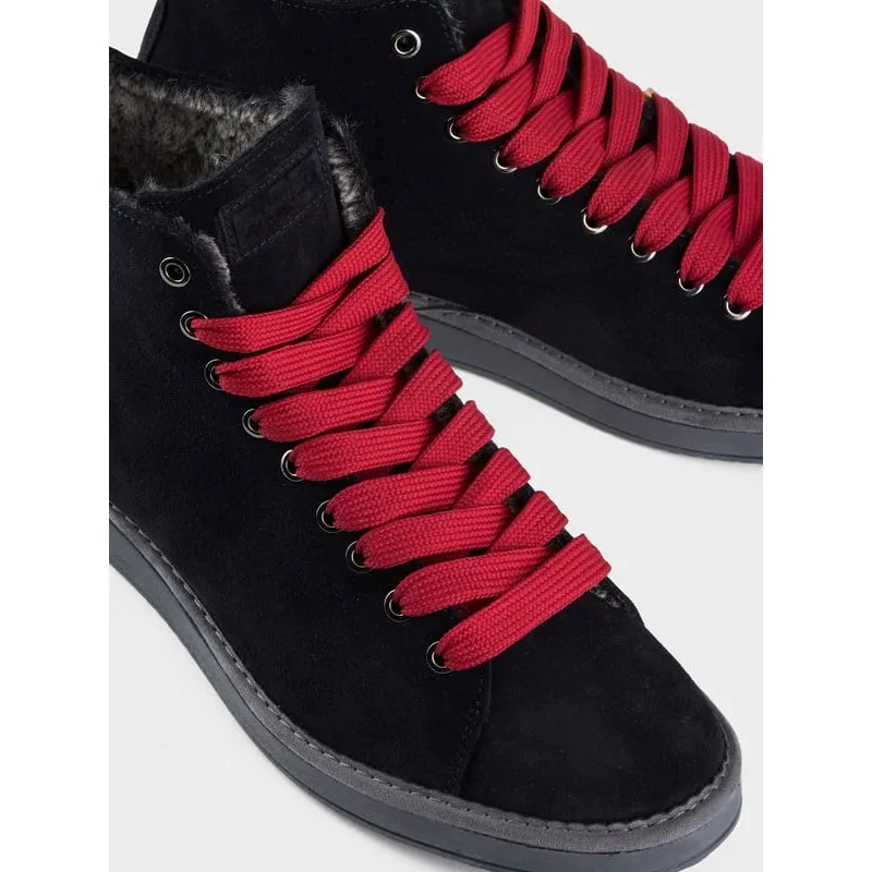 PANCHIC P01 ANKLE BOOT SUEDE SPACE BLUE