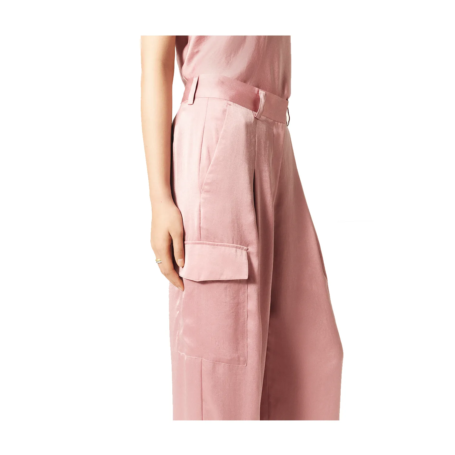 PANTALON CARY ROSA BA&SH