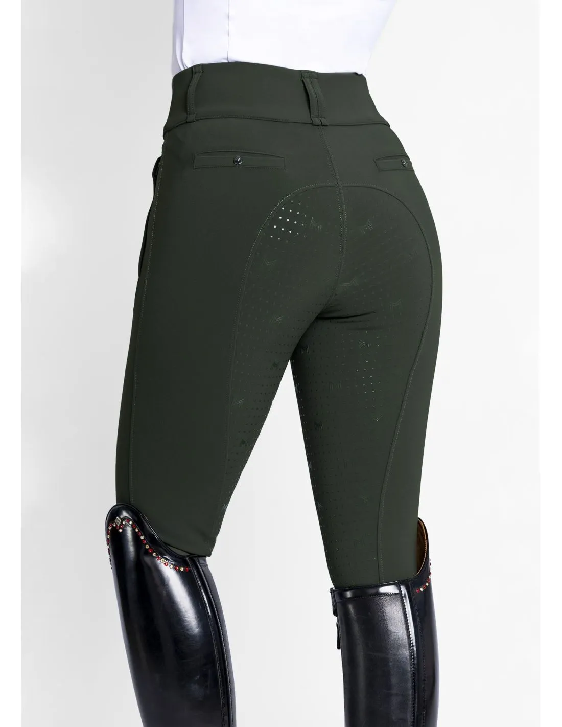 Pantalón de montar Honour Breeches Verde Oscuro Maximilian