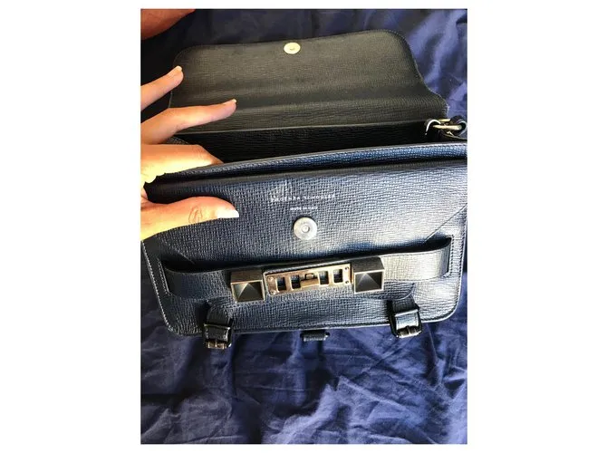 Proenza Schouler PS11 Azul oscuro 