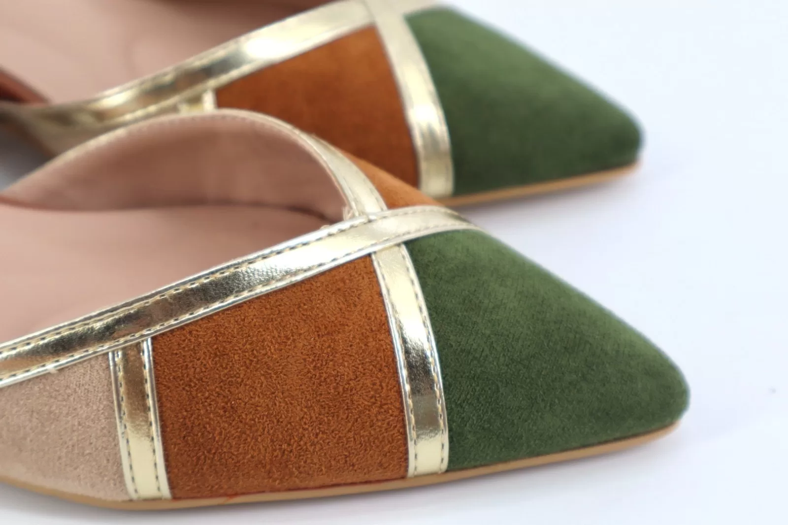 SANDALIAS VERDE MARRÓN FUSIÓN