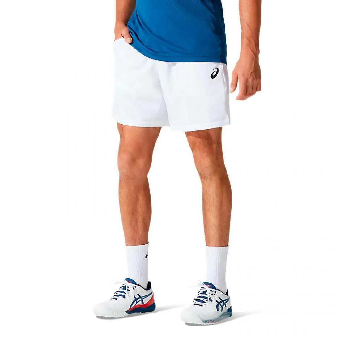 Short Asics Court 7 Blanco Brillante | Asics