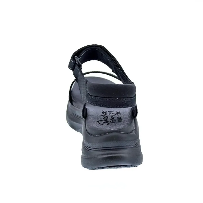 Skechers Sandalias Mujer D Lux Negro