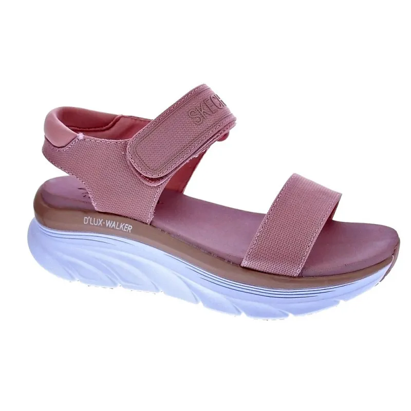 Skechers Sandalias Mujer D Lux Rosa
