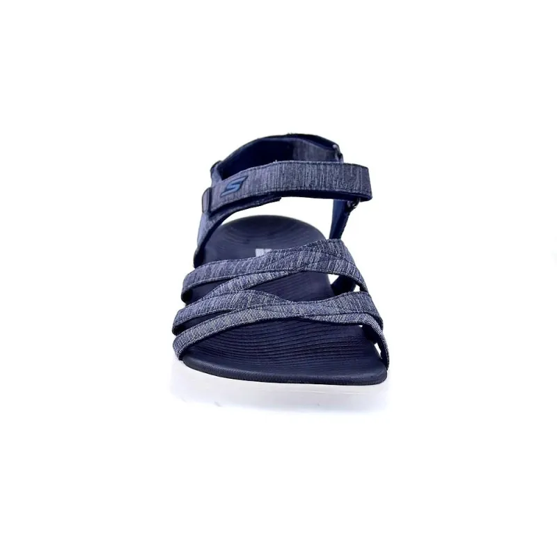 Skechers Sandalias Mujer Go Walk Azul