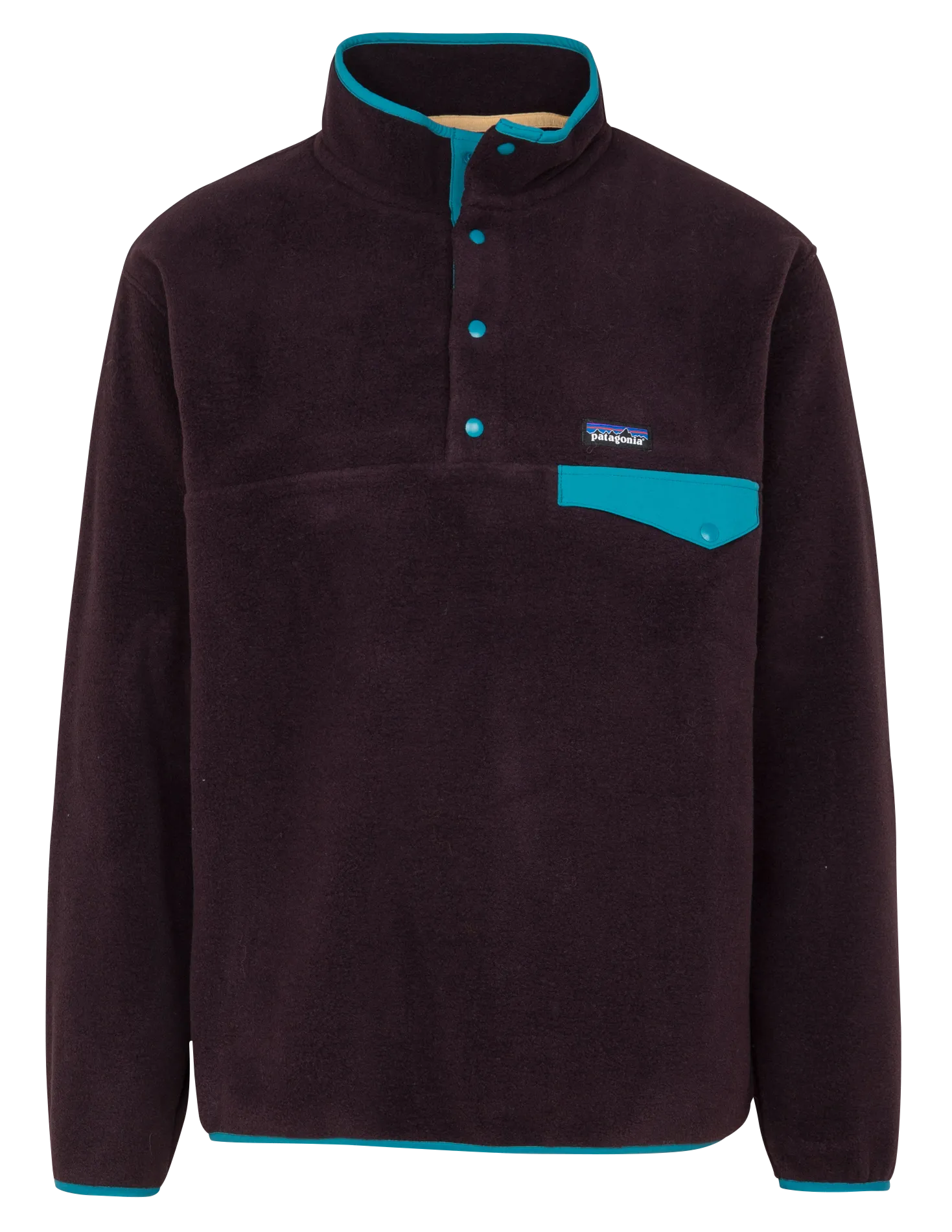 SYNCH SNAP - Polar holgado con cuello alto en azul