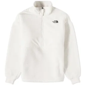 The North Face Platte High Pile Quarter Zip Fleece Gardenia