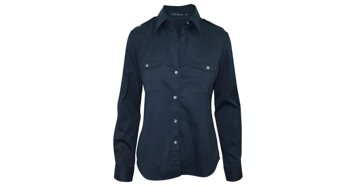 Theory La camisa negra Negro 