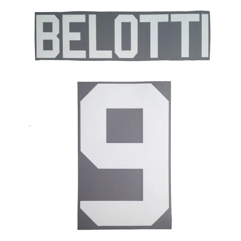 Turín Belotti 9 personalización de la camisa de la casa de 2017/18
