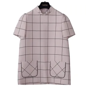 Valentino Top Rosa Nude Cuadros T S