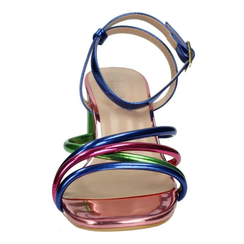 Z1B-L8302-02 Sandalias colorines color MULTICOLOR